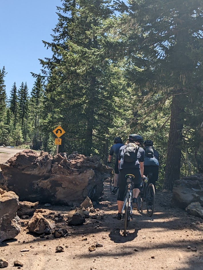 Mckenzie Pass Oregon bike ride