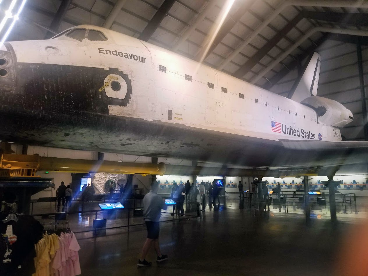 Endeavour space shuttle