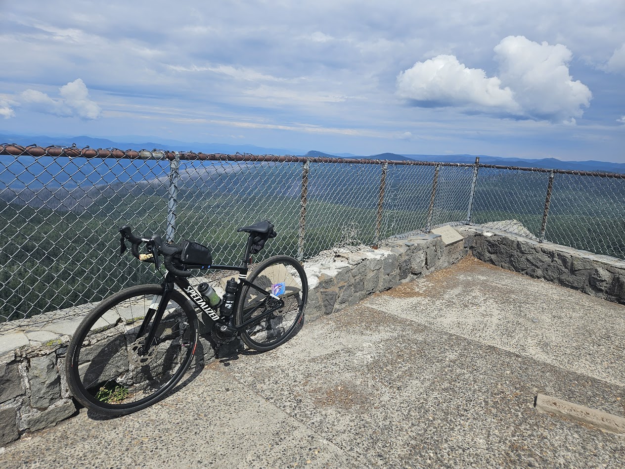 Larch Mountain bike ride